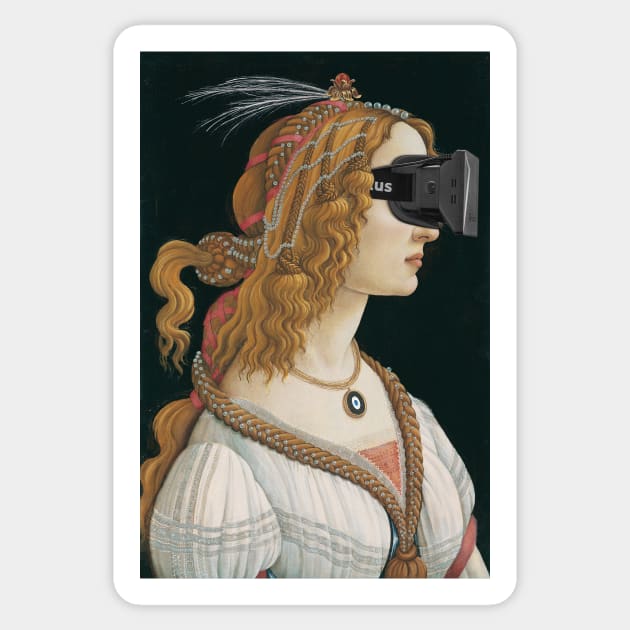 Boticelli - VR Sticker by phneep